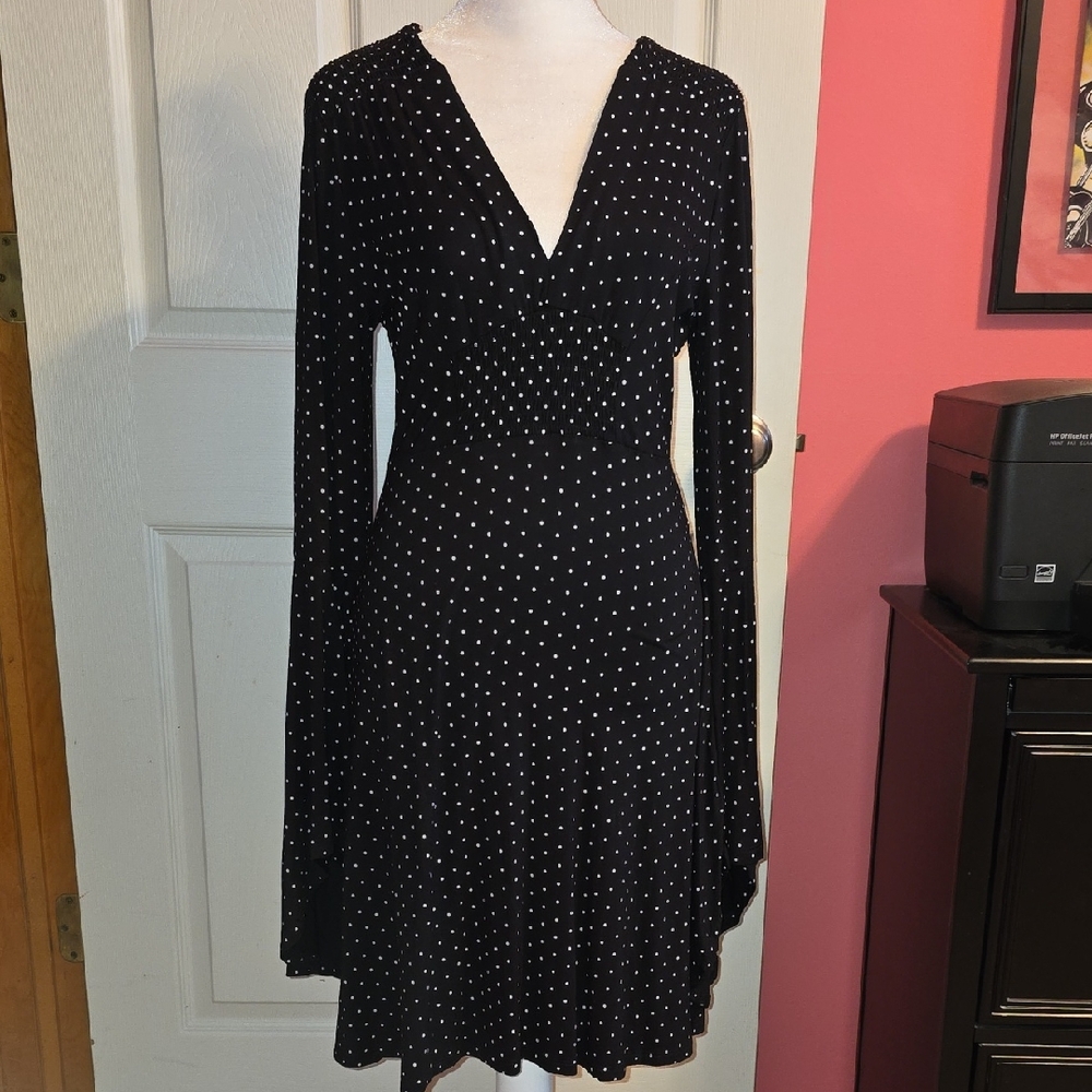 Black & White Polka Dot Dress